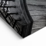 Classic Spiral Staircase Wall Art - Architectural Photography Canvas Print