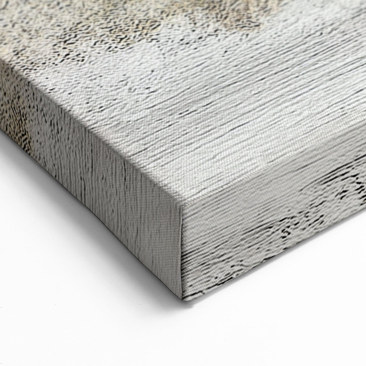 Minimalist Abstract Strokes and Lines Art | Beige and Gray Canvas