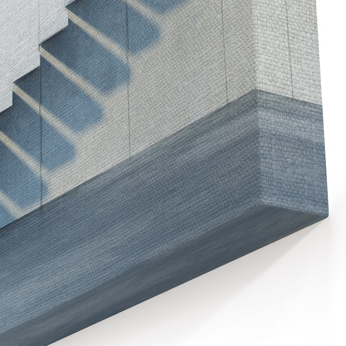 Minimalist Floating Staircase Wall Art - Modern Architectural Print