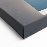 Mediterranean Dome Wall Art - Serene Coastal Architecture Canvas Print