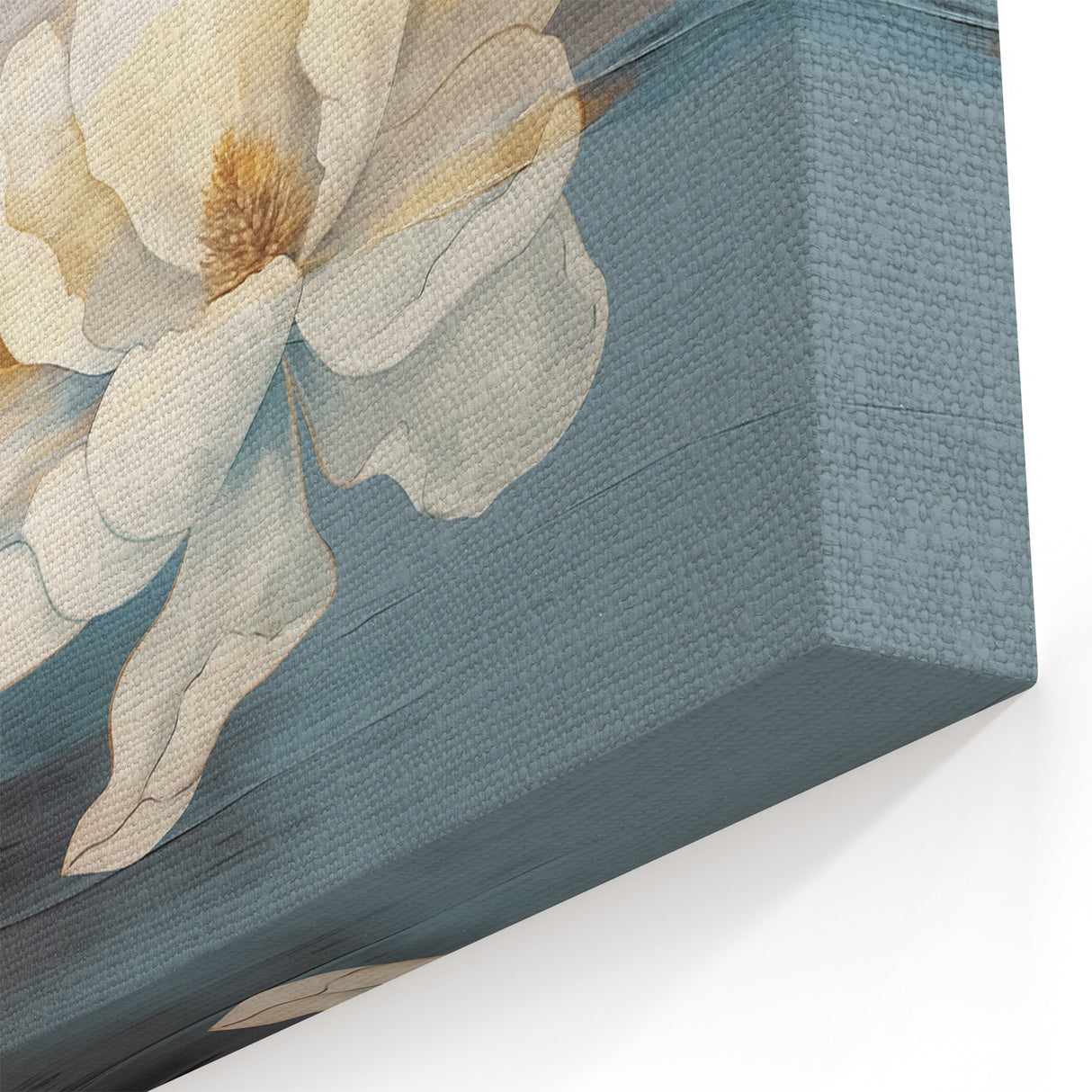 Modern Strokes and Lines Abstract Art - Large Floral Canvas Wall Decor