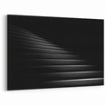 Modern Minimalist Staircase Wall Art - Elegant Black and White Decor