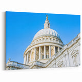 Classic Dome Architecture Wall Art - Historic Building Canvas Print