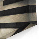 Modern Architectural Staircase Wall Art - Geometric Urban Design