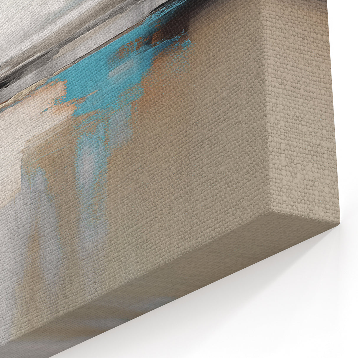 Minimalist Abstract Strokes and Lines Art - Coastal Canvas Wall Decor