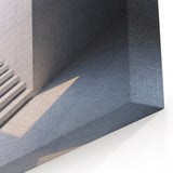Minimalist Concrete Staircase Wall Art - Modern Architectural Design
