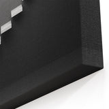 Sleek Modern Staircase Wall Art - Minimalist Floating Steps Design