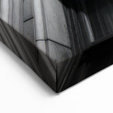 Architectural Columns Art Poster - Black and White Classical Wall Decor