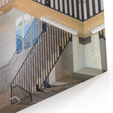 Dynamic Modern Staircase Wall Art - Architectural Interior Design