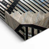 Dynamic Modern Staircase Wall Art - Architectural Interior Design