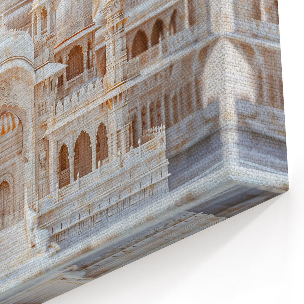 Elegant Marble Domes Wall Art - Intricate Palace Architecture Print