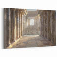 Historical Columns Wall Art - Elegant Architectural Canvas & Framed Print