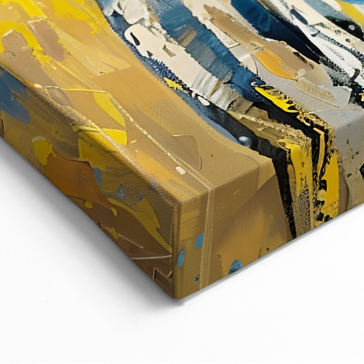 Impressionist Zebra Wall Art - Vibrant Safari Canvas Print