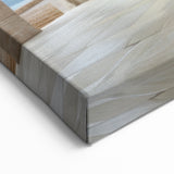 Serene Archways & Sea View Art - Coastal Architectural Canvas Print