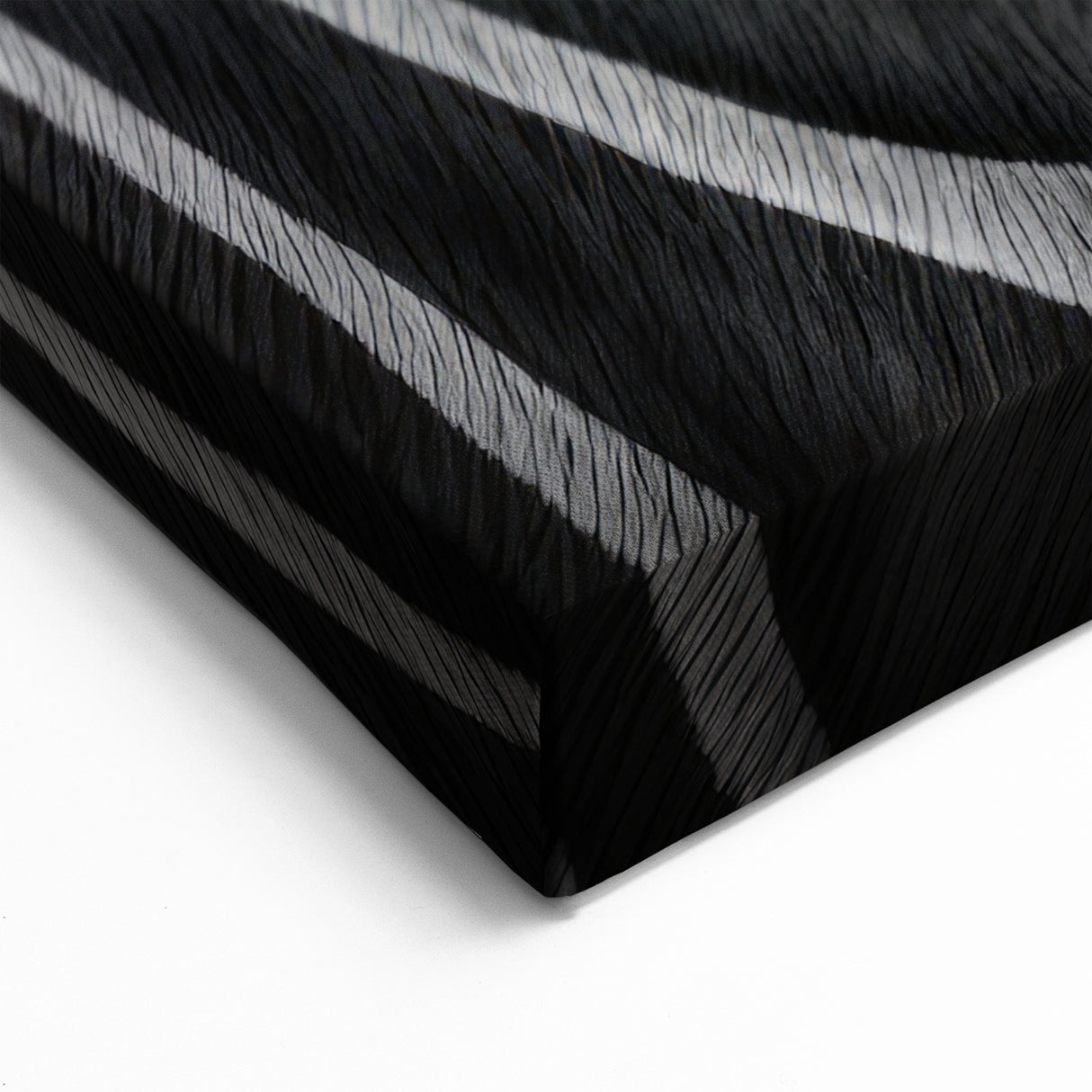 Striking Black and White Zebra Wall Art - Elegant Safari Animal Decor