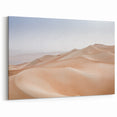 Minimalist Desert Dunes - Serene Sand Landscape Canvas Wall Art