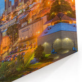 New Orleans Skyline Wall Art - Vibrant Evening Cityscape Photography Print