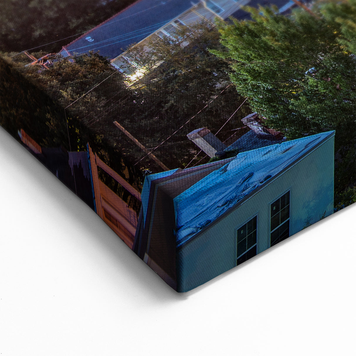 New Orleans Skyline Wall Art - Vibrant Evening Cityscape Photography Print