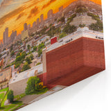 New Orleans Skyline Wall Art - Golden Sunrise Cityscape Photography Print