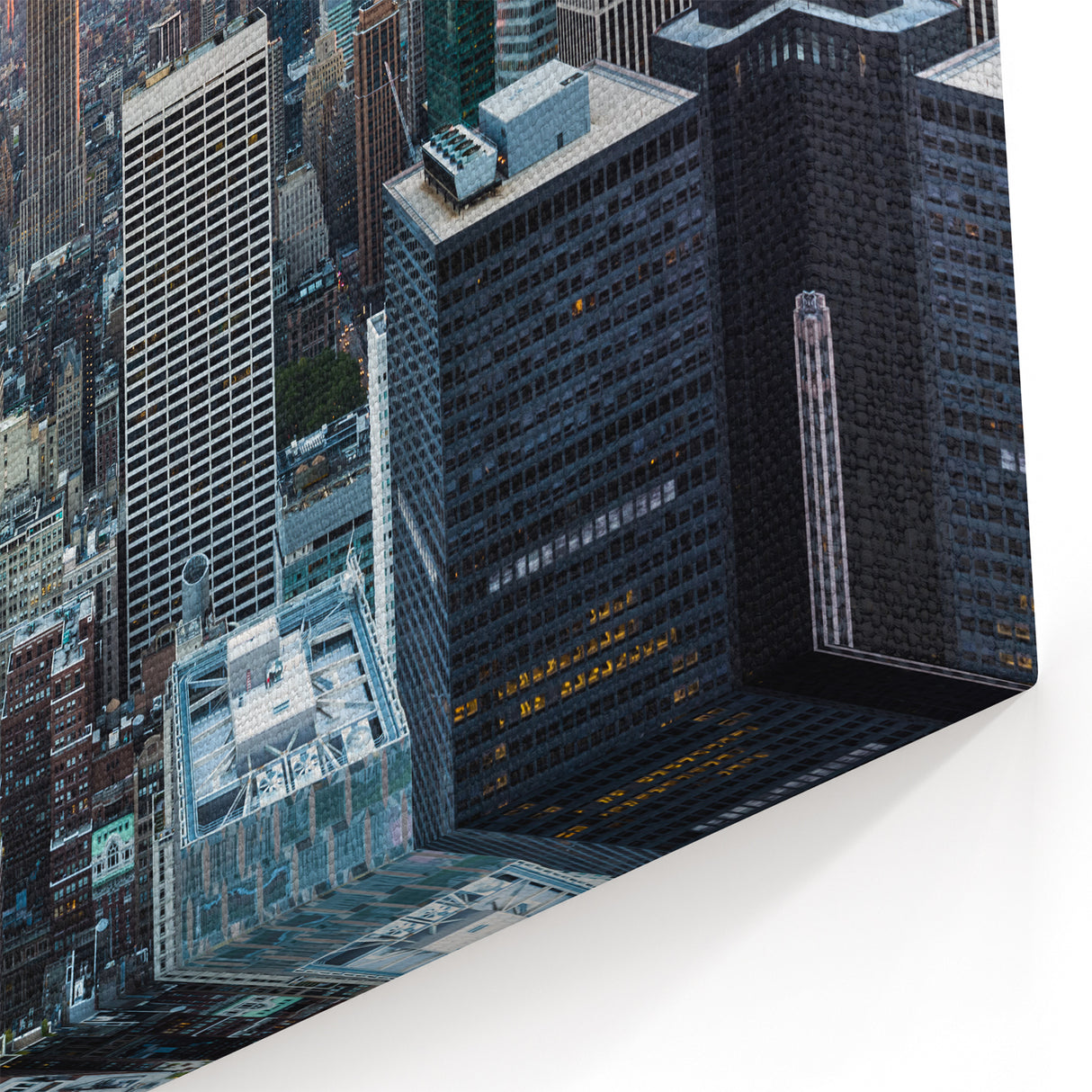 NYC Skyline Photography - Empire State Building at Sunset Wall Art