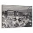 St. Louis Night Skyline Art - Illuminated Gateway Arch and Downtown