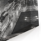 St. Louis Night Skyline Art - Illuminated Gateway Arch and Downtown