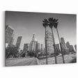 Los Angeles Black & White Skyline - Classic Canvas Art & Framed Prints