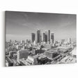 Los Angeles Downtown Skyline - Black & White Canvas Art & Prints
