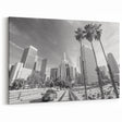 Los Angeles Black & White Cityscape - Modern Canvas Art & Prints