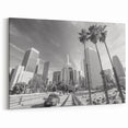 Los Angeles Black & White Cityscape - Modern Canvas Art & Prints