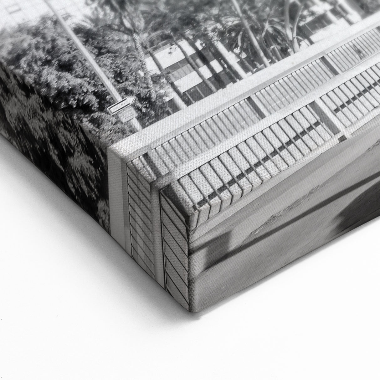 Los Angeles Black & White Cityscape - Modern Canvas Art & Prints