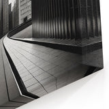 Modern London Architecture - Sleek Black & White Skyline Wall Art