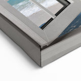 Scenic Beach View Window Wall Art - Architectural Window Canvas Prints