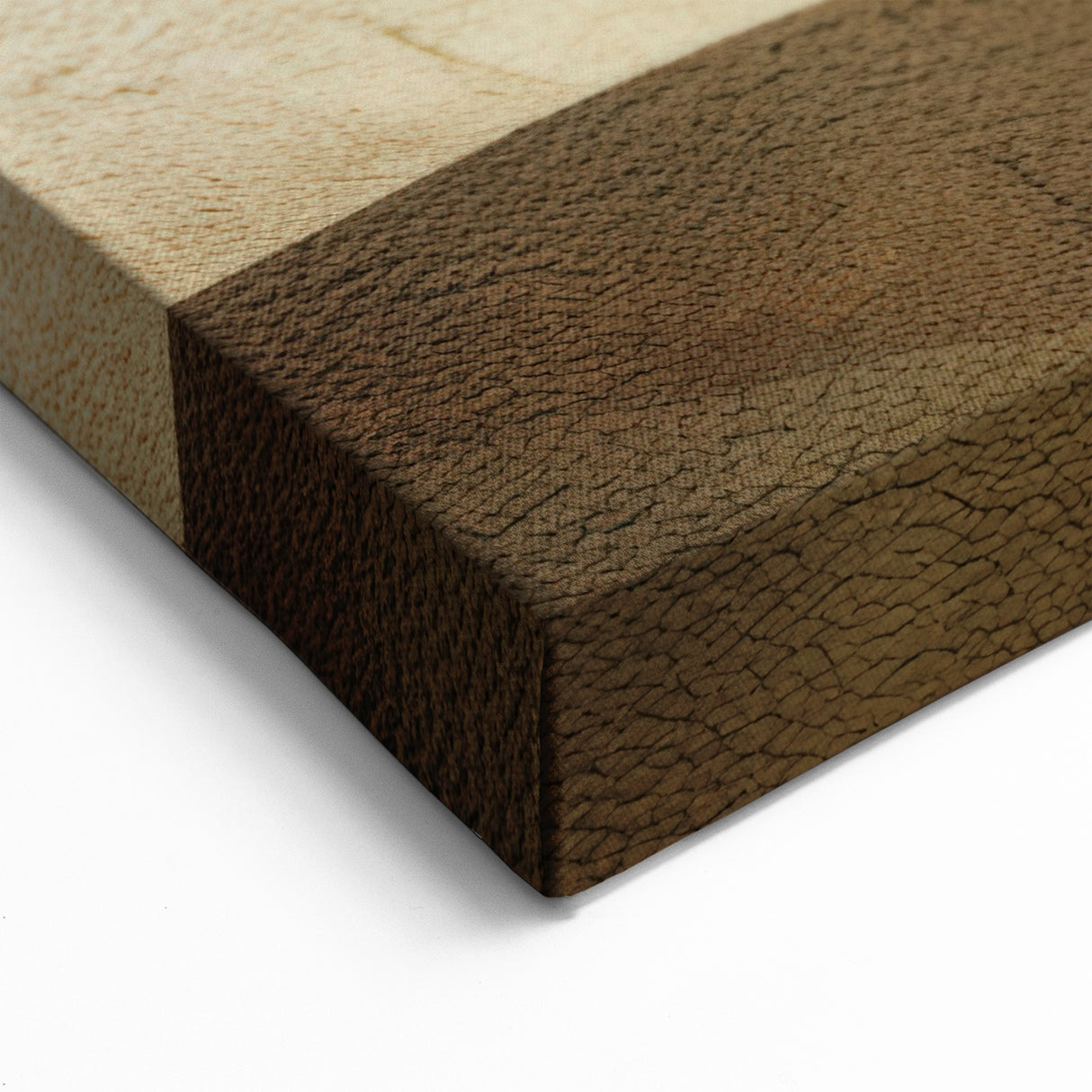 Abstract Desert Dune Art - Modern Landscape in Black and Gold Tones