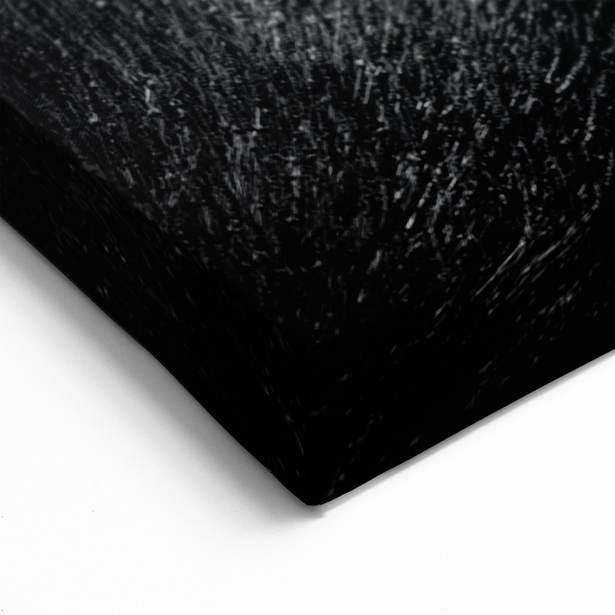 Field Landscape Wall Art - Monochrome Rows in Majestic Countryside