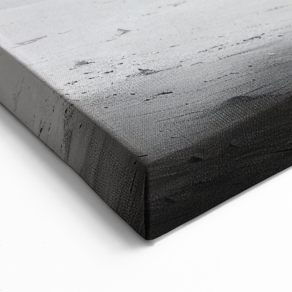 Monochrome Desert Dune Wall Art - Dramatic Black and White Landscape