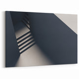 Modern Architectural Staircase Wall Art | Elegant Staircase Canvas Print