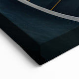 Elegant Spiral Staircase Wall Art - Modern Architectural Canvas Print