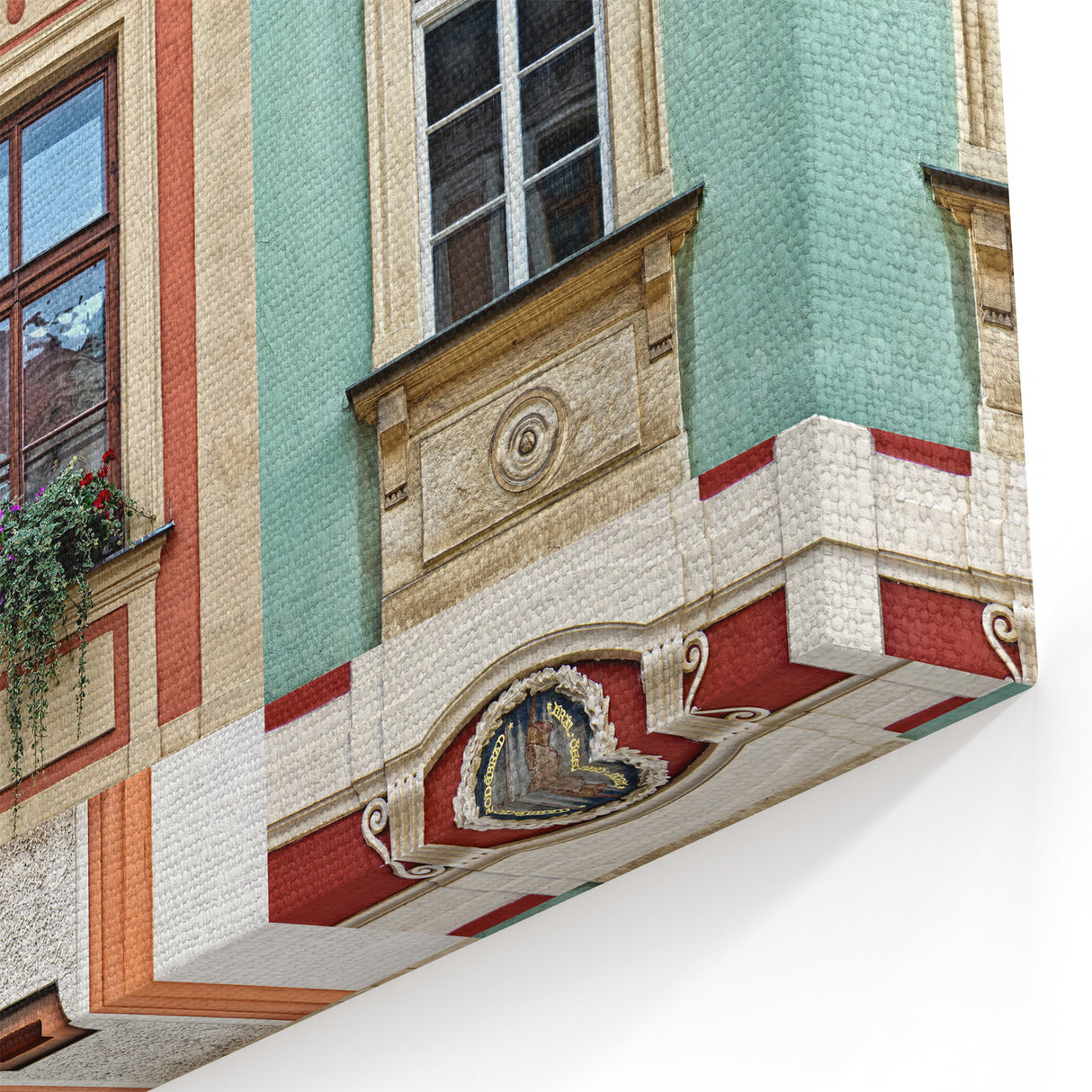 Elegant Ornate Windows Wall Art - Classic Architecture Canvas Prints