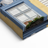 Elegant Ornate Windows Wall Art - Classic Architecture Canvas Prints