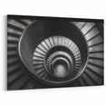 Modern Spiral Staircase Wall Art - Dramatic Architectural Print