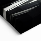 Sleek Glass Staircase Wall Art - Modern Architectural Design Print