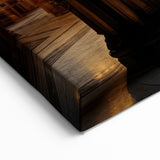 Grand Ornate Staircase Wall Art - Luxurious Architectural Print