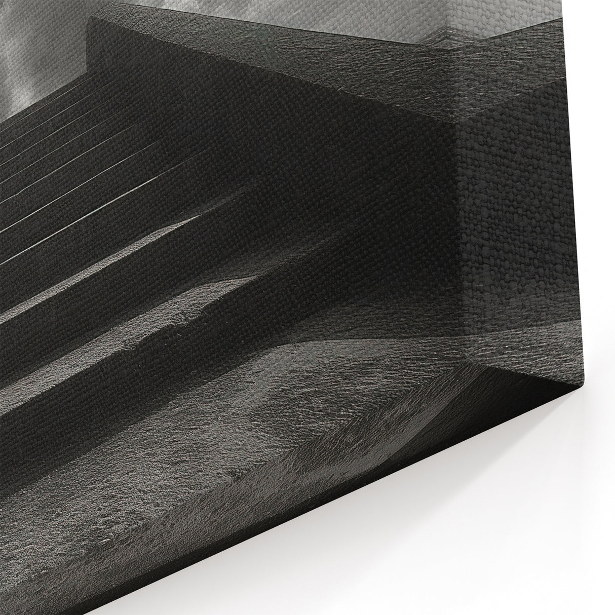 Staircase to the Sky Wall Art - Atmospheric Architectural Print