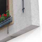 Minimalist Floral Window Wall Art - Simple Charm Canvas Prints