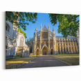 Gothic Revival Palace Architecture Canvas Wall Art