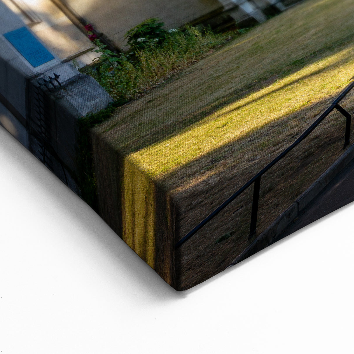 Gothic Revival Palace Architecture Canvas Wall Art