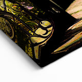 Enchanted Garden Gateway Art - Mystical Landscape Canvas Print