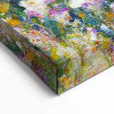 Abstract Garden Bloom Art - Colorful Impressionist Landscape Print