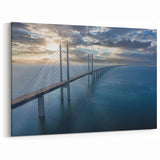 Stunning Bridge Over Water Wall Art - Scenic Photography Print for Home